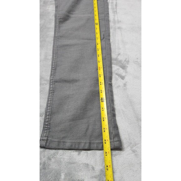 JACHS New York Straight Fit 5-Pocket Gray Pant Flex Waistband Men 34x32 New - Picture 10 of 10